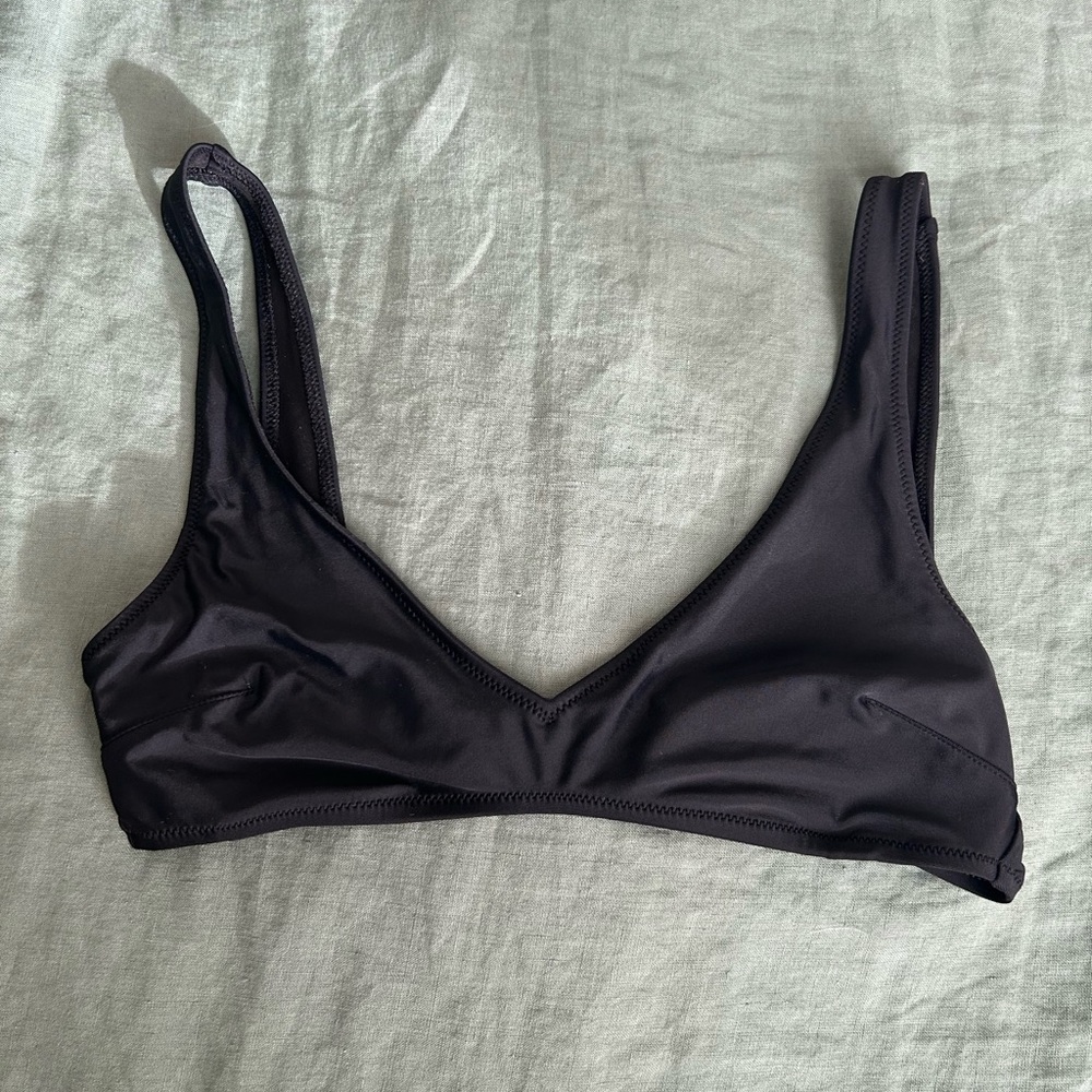 Aerie Black Bikini Top